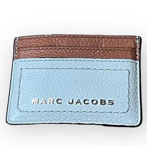MARC JACOBS CARD SLOT LEATHER WALLET